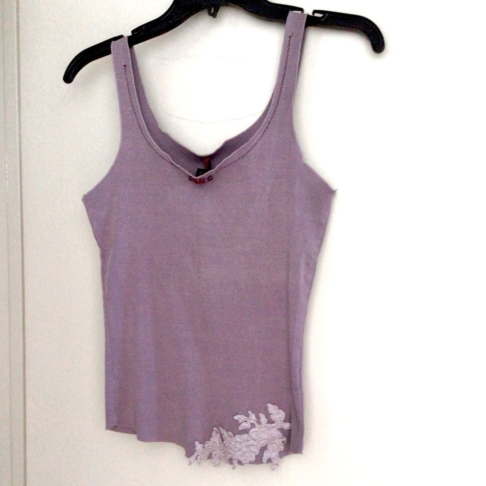 Rare Language LA Embellished Top